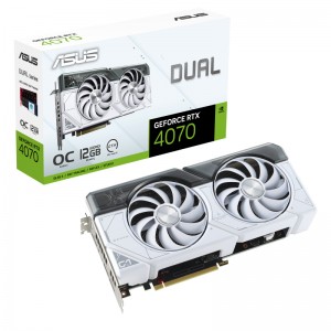 ASUS Dual GeForce RTX 4070 OC White Edition 12GB GDDR6X