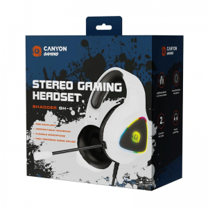 Casque de jeu Canyon GH-6 Blanc