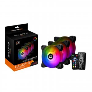 Xigmatek BX120 Galaxy III Essential Pack de 3 - Noir 