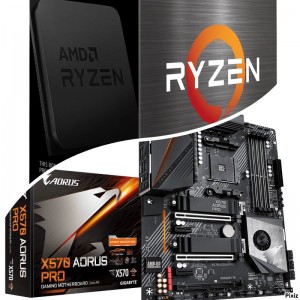 kit Upgrade Gigabyte X570 AORUS PRO  + AMD RYZEN 7 5800X VERSION BOX 