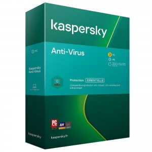 Kaspersky Anti-Virus - Licence 3 postes 1 an