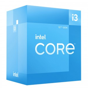 Intel Core i3-12100F (3.3 GHz / 4.3 GHz) VENTE UNIQUEMENT EN CONFIGURATION 