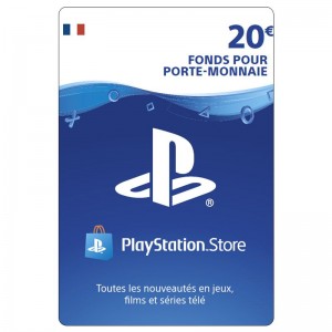 PSN Card 20 euros - PS4 - PS3 - PS Vita PS4