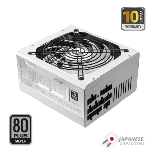 PSU MARS GAMING FULL MODULAIRE MPZE750M WHITE