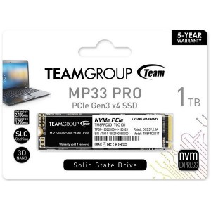 DISQUE DUR INTERNE SSD M.2 TEAMGROUP MP33 PRO 1TB GEN3