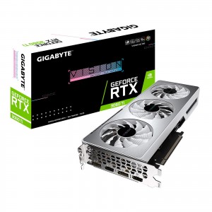 Gigabyte GeForce RTX 3060 Ti VISION OC 8G (rev. 2.0) (LHR) 