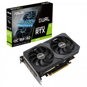 GPU ASUS DUAL GeForce RTX 3050 O8G (LHR)