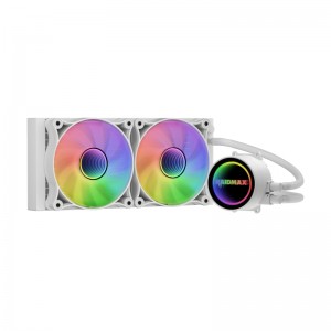 Raidmax Infinita 240mm LS240WT ARGB Liquid CPU Cooler – White